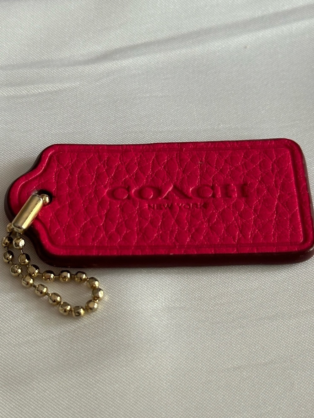 Coach Hangtag Bag charm